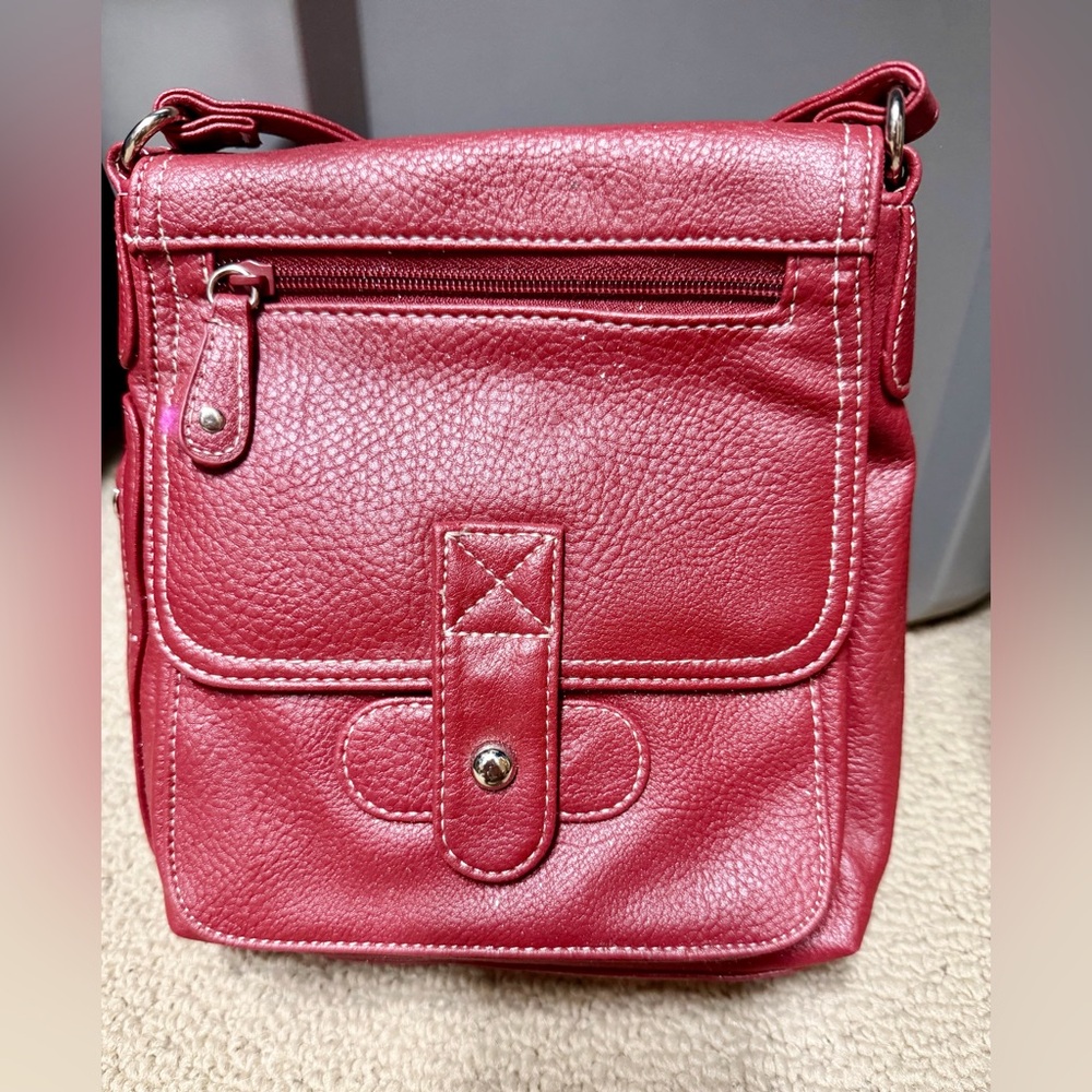 Red crossbody bag for sale
